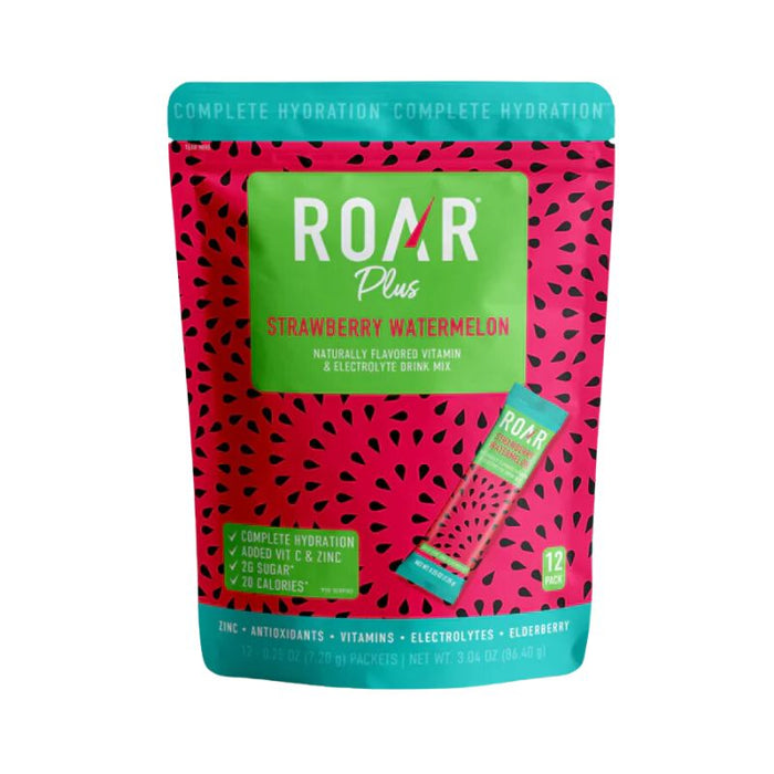 Roar Electrolyte Packets Strawberry Watermelon 12 PACKETS