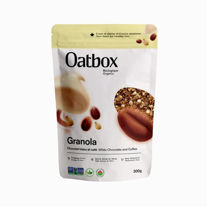 Oatbox Granola White Chocolate & Coffee 300G