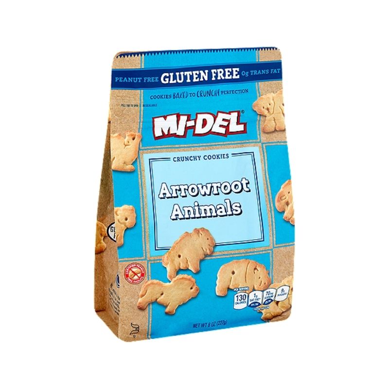 Mi-Del Cookies Arrowroot Animals 227 GRAMS — Natural Food Pantry Online ...