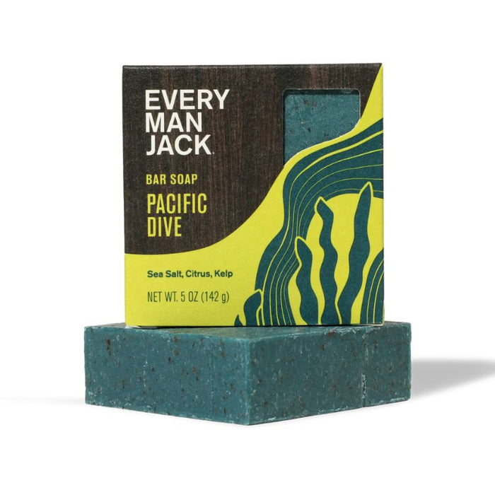 Every Man Jack Cold Plunge Bar Soap Pacific Dive 142 GRAMS