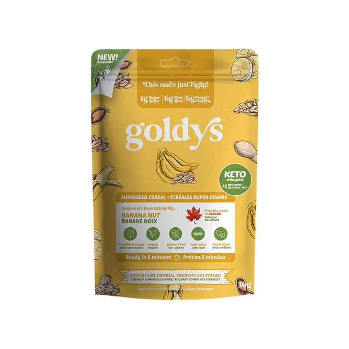 Goldy's Super Seed Cereal Banana Nut 30G