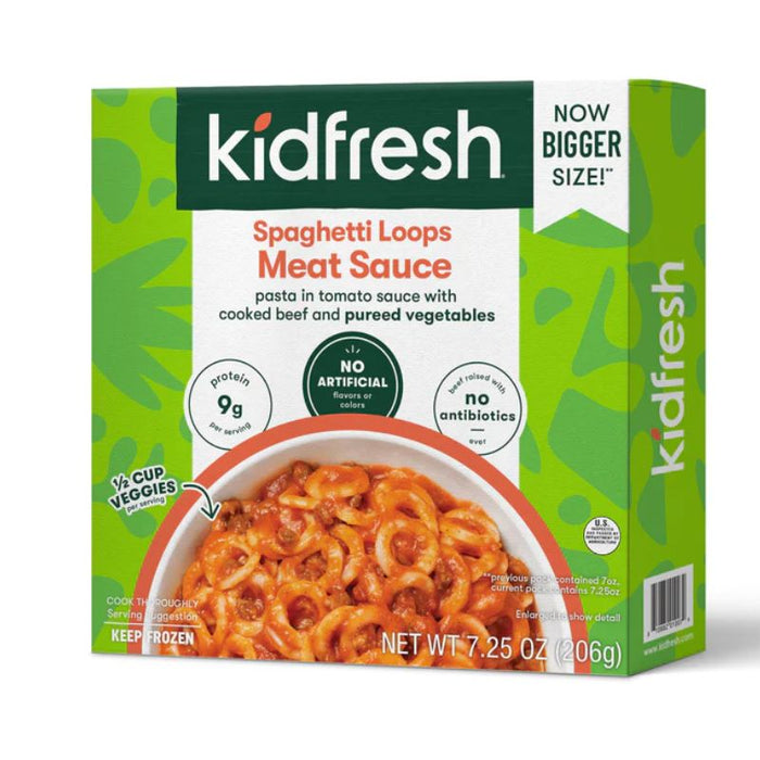 Kidfresh Spaghetti Loops Meat Sauce 206 GRAMS