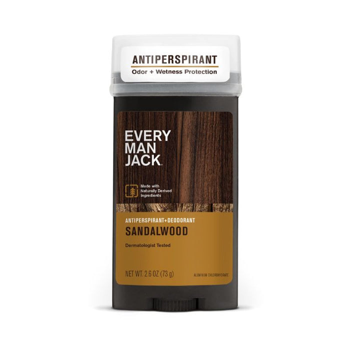 Every Man Jack Antiperspirant Sandalwood 73 GRAMS