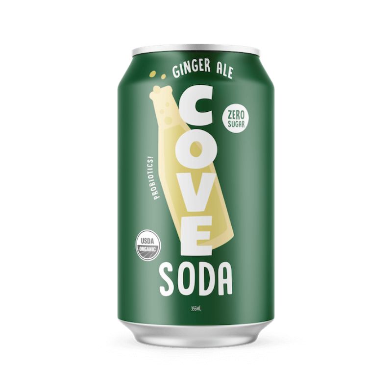 Cove Soda Gut Healthy Ginger ale 355ml — Natural Food Pantry Online Store