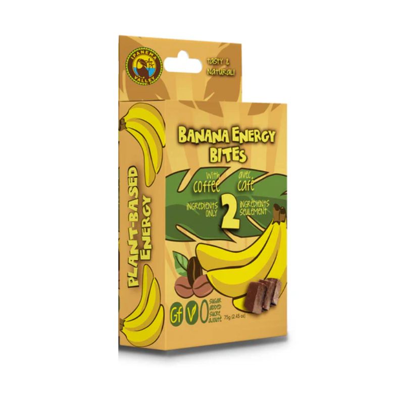 banana Ipanema Valley Banana Energy Bites Coffee 75G 75 GRAMS — Natural