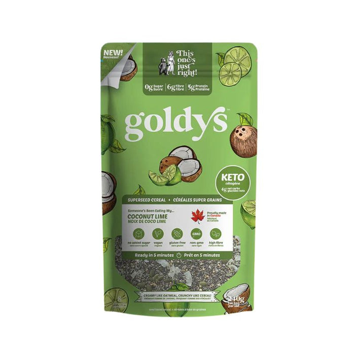 Goldy's Super Seed Cereal Coconut Lime 240G