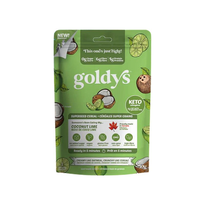 Goldy's Super Seed Cereal Coconut Lime 30G