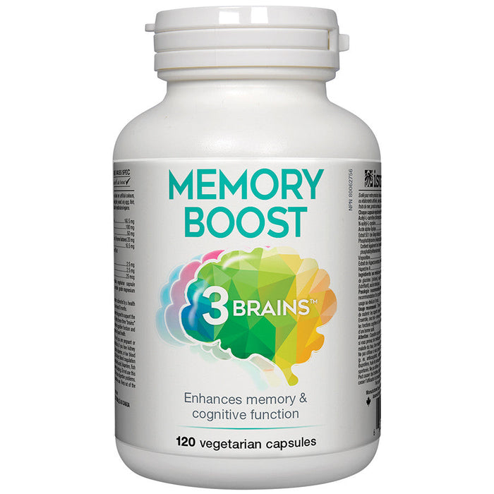 3 Brains Memory Boost 120vcaps