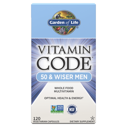 Garden of Life Vitamin Code 50 & Wiser Men's 60vcaps