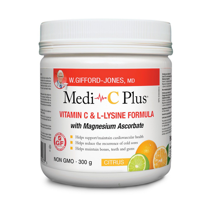 Dr. Gifford-Jones Medi-C Plus Powder + Citrus Calcium 300g