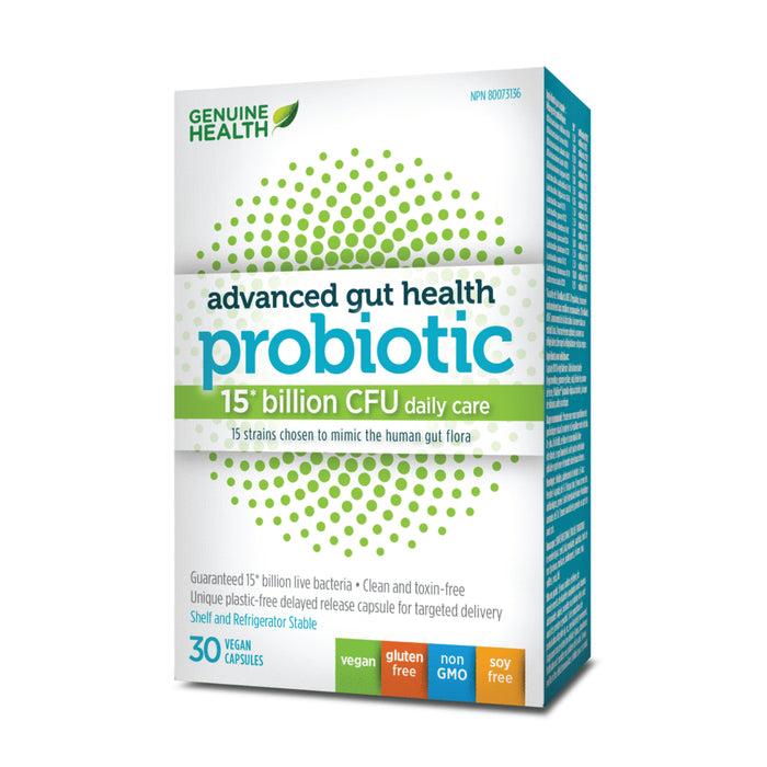 Genuine Health Probiotic 15 Billion 30caps