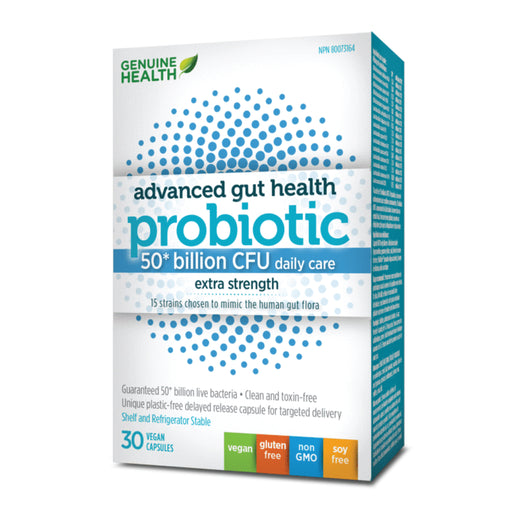 Genuine Health Probiotic 50 Billion 30caps