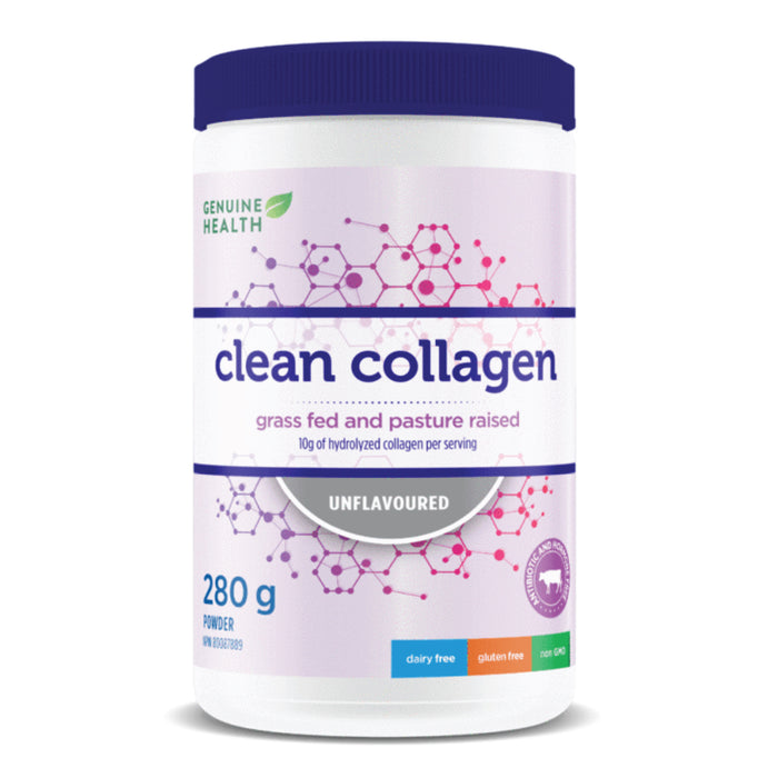 Genuine Health Clean Collagen Bovine Unflavoured 280g