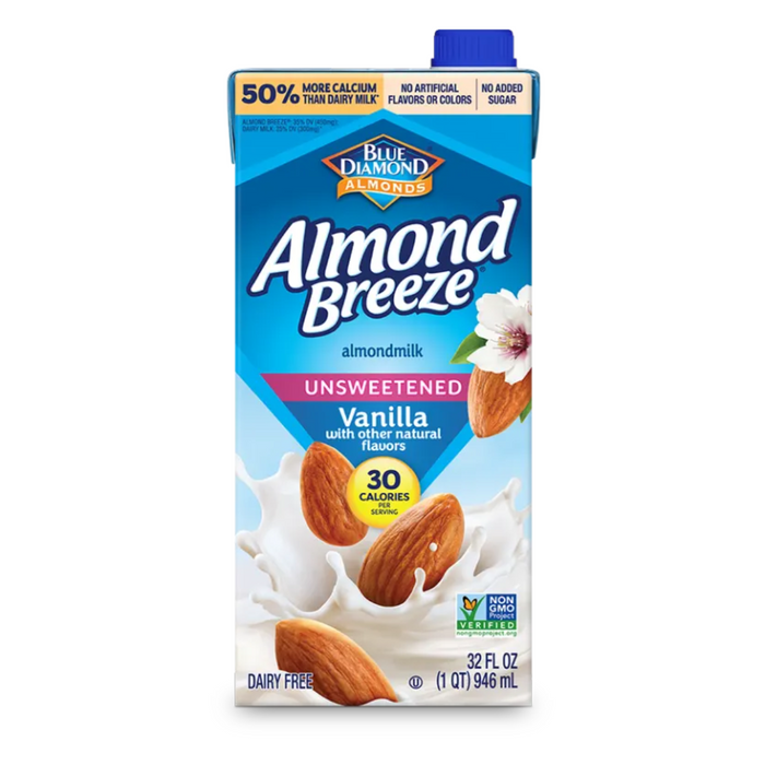 Blue Diamond Almond Breeze Unsweetened Vanilla Almondmilk 946ml