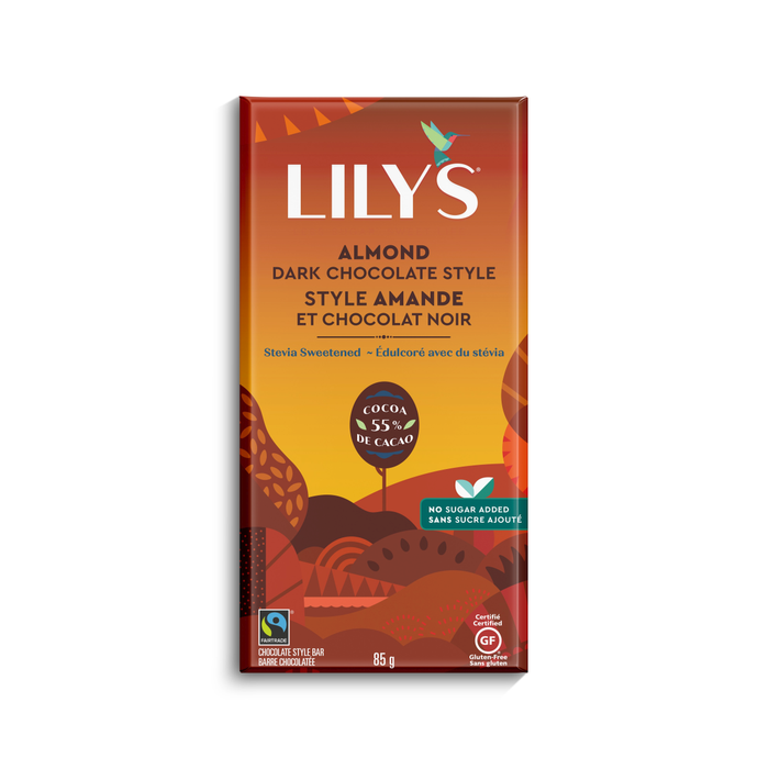 Lily's Dark Chocolate Bar Almond