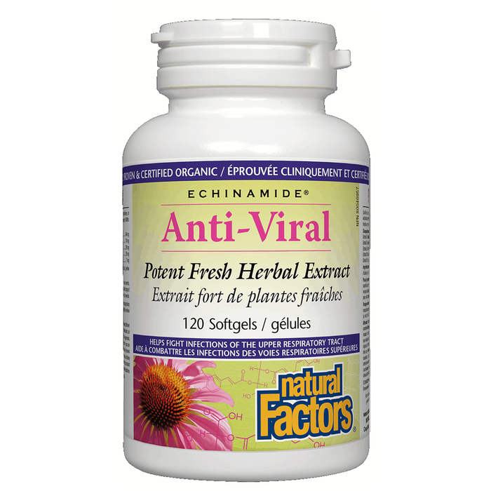 Natural Factors Echinamide Anti-Viral 120 softgels