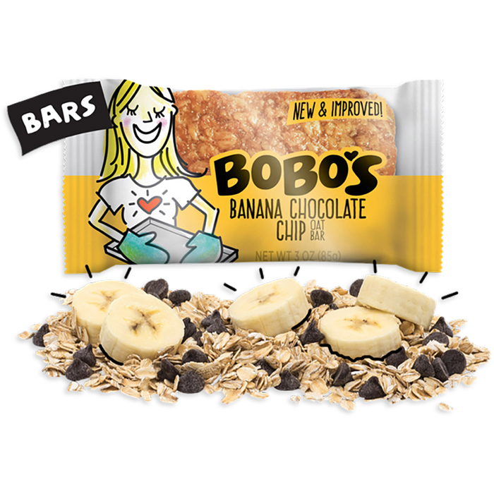 Bobo's Bars Chocolate Chip 85g