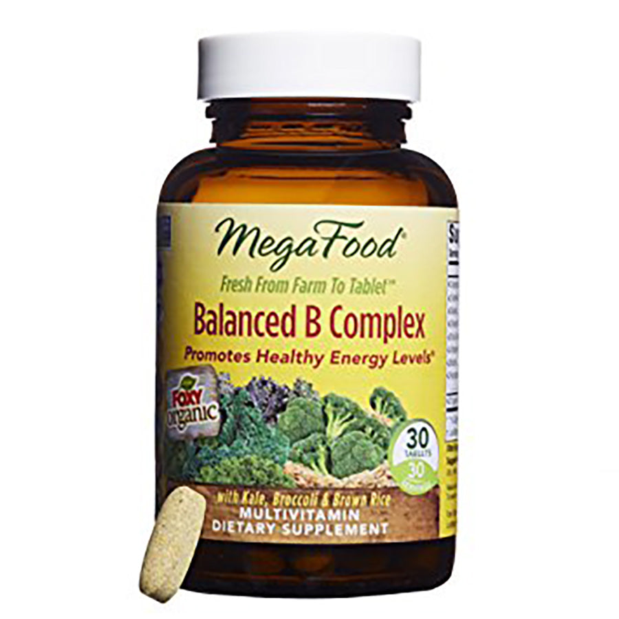 Megafood Balanced B Complex 30 Tabs | Natural Food Pantry — Natural ...