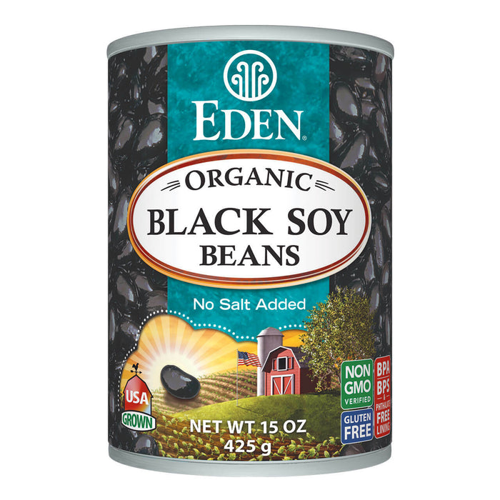 Eden Organic Black Soybeans 398ml