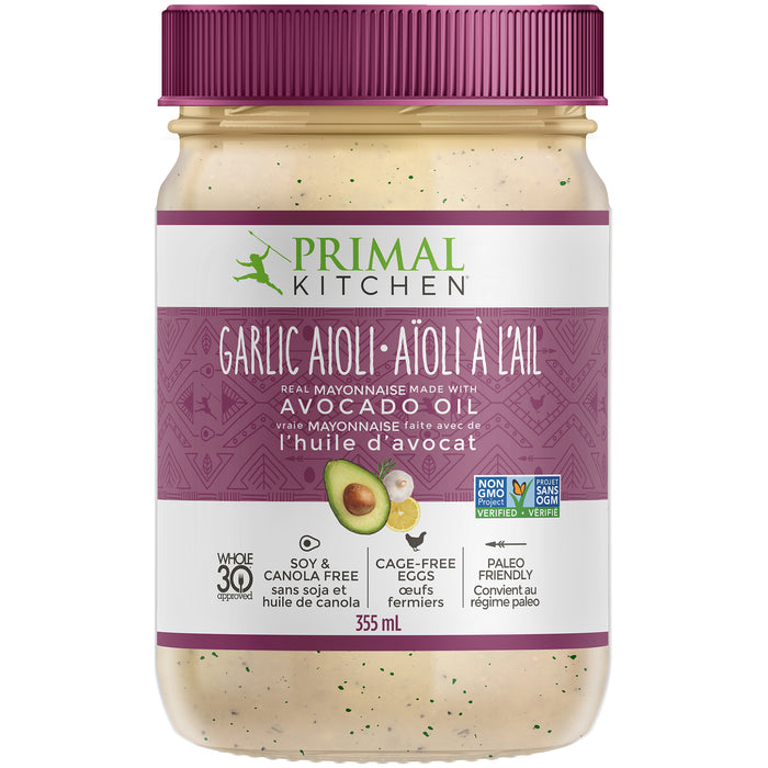Primal Kitchen Garlic Aoili Mayo 355ml