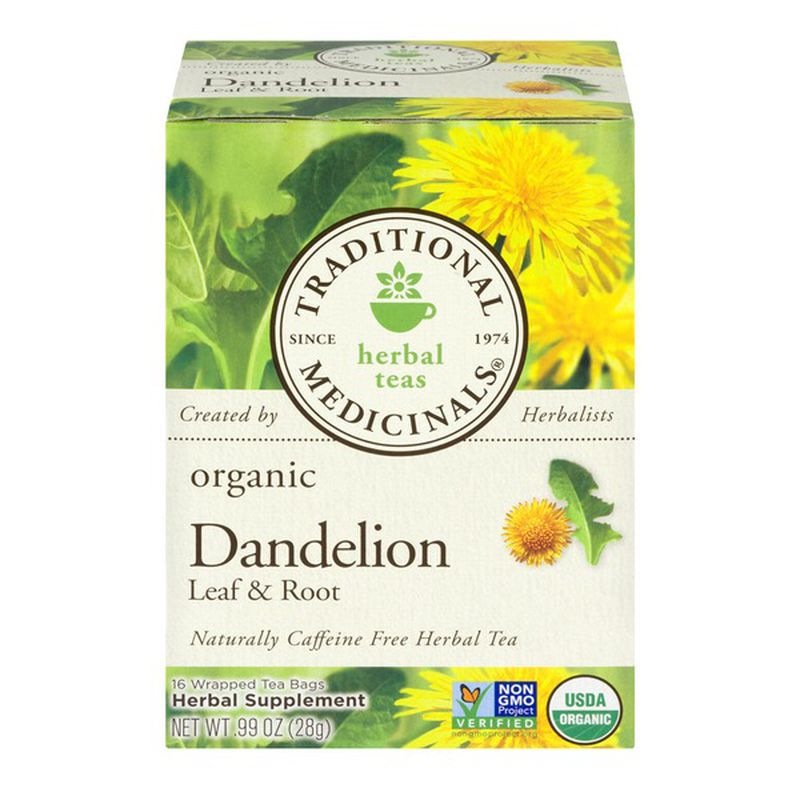 Traditional Medicinals Dandelion Leaf & Root Tea — Natural Food Pantry ...
