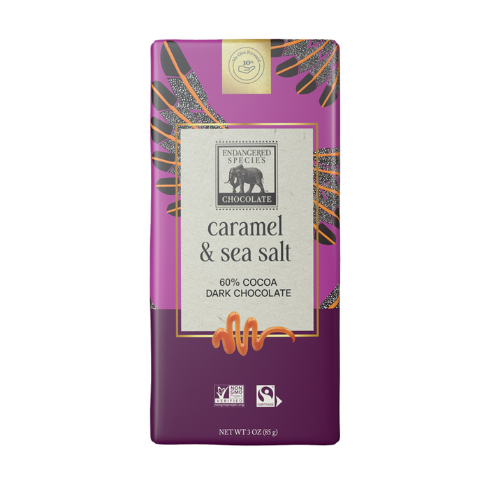 Endangered Species Caramel & Sea Salt 85G