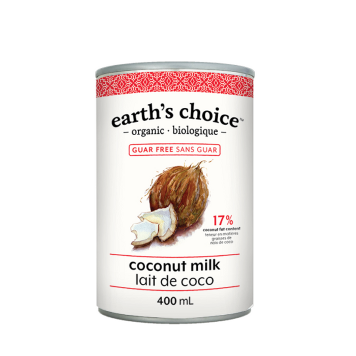 Earth's Choice Coconut Milk Guar Gum Free 400ml