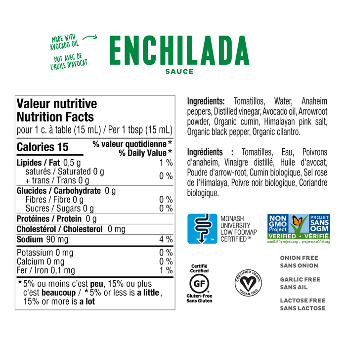 Fody Green Enchilada Sauce 236ml