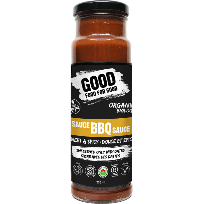 Good Food For Good Sauce BBQ Sweet & Spicy 250mL