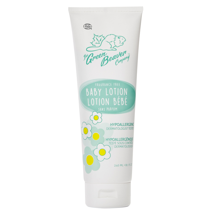 Green Beaver Fragrance Free Baby Lotion