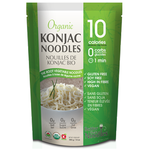 Better than Noodles Konjac noodles 385g at Natural Food Pantry