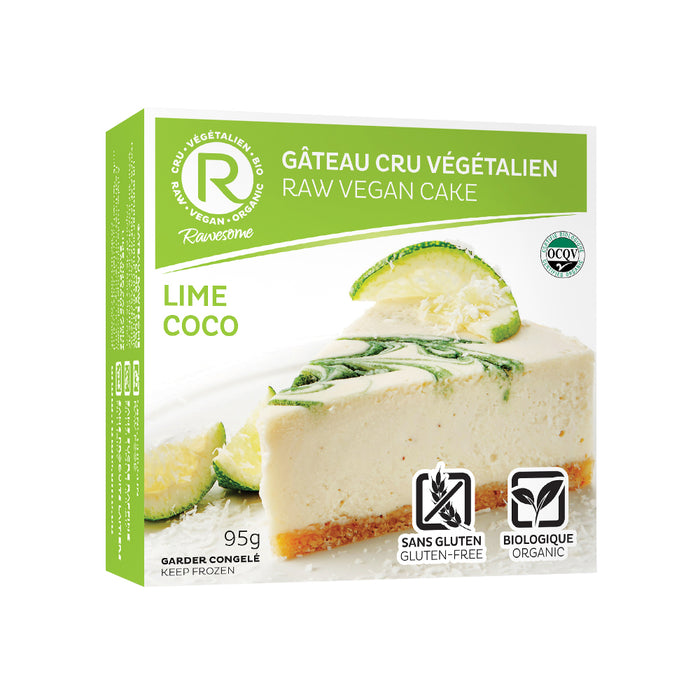 Rawesome Raw Vegan Cake Lime Coco