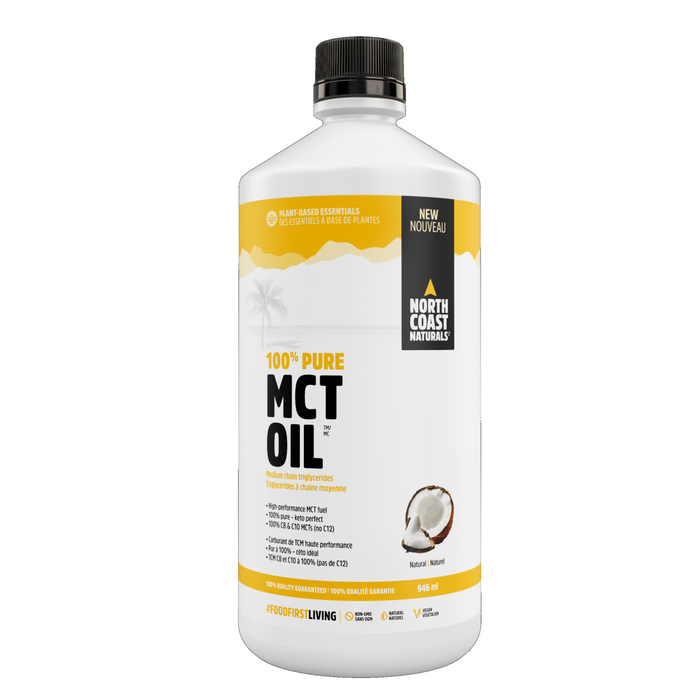North Coast Naturals 100% Pure MCT Oil 946ml