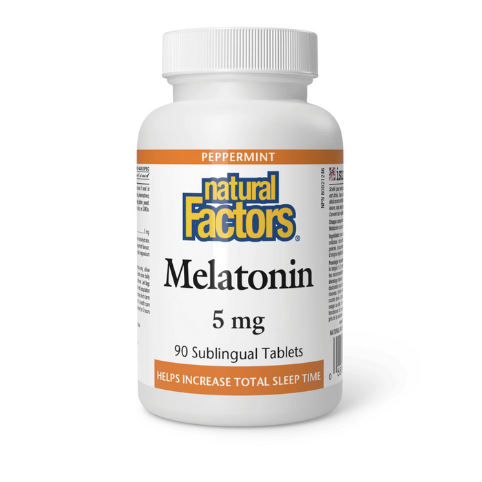 Natural Factors Melatonin 5mg 90tabs