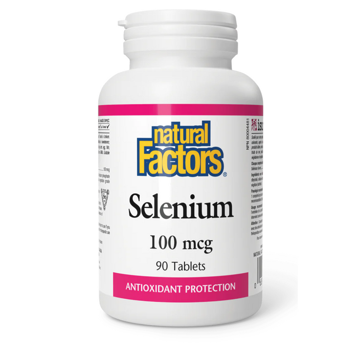 Natural Factors Selenium 100mcg 90 tabs