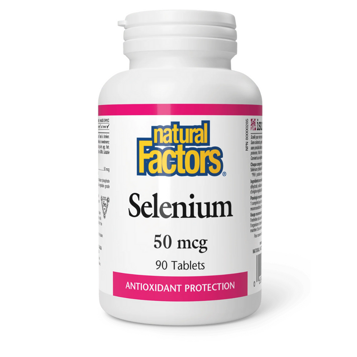 Natural Factors Selenium Chelate 50mcg 90caps
