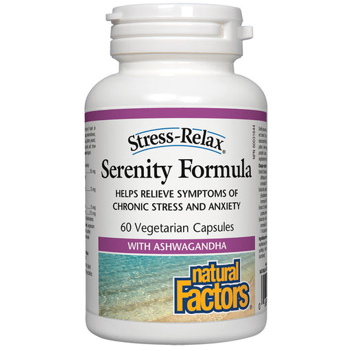 Natural Factors Stress-Relax Serenity formula 60 v-caps