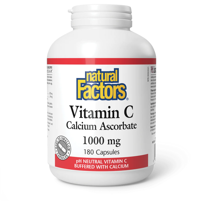 Natural Factors Vitamin C Calcium Ascorbate 1000mg 90caps