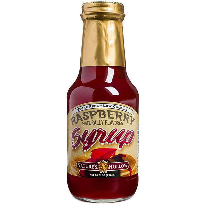 Nature's Hollow Raspberry Syrup Sugar Free 294ml