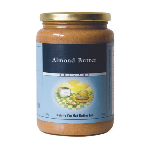 Nuts To You Almond Butter Crunchy 735g