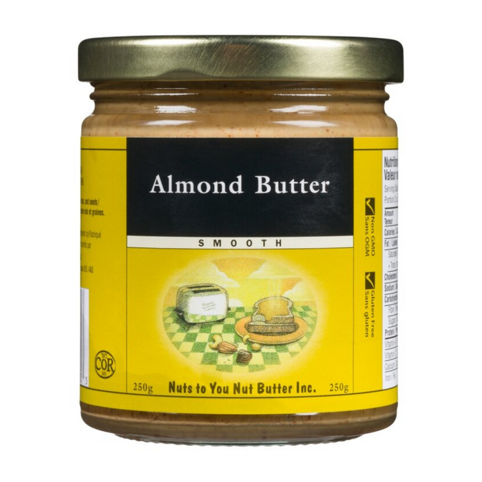 Nuts to You Almond Butter Smooth 250g