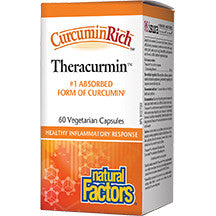 Natural Factors CurcuminRich Double Strength Theracurmin 60 caps
