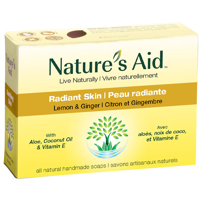 Nature's Aid Soap Bar Lemon & Ginger