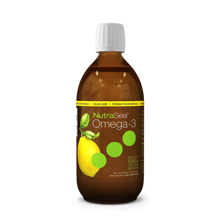 NutraSea Omega 3 Lemon Flavour 500ml