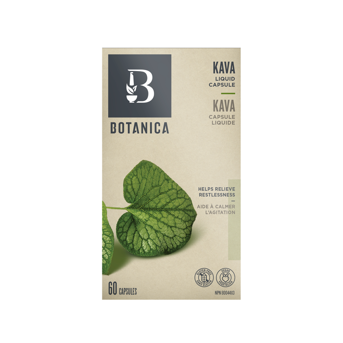 Botanica Kava Root Liquid Phytocaps 60 capsules