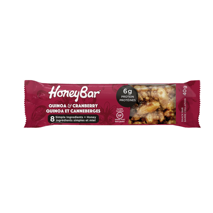 Honeybar Quinoa & Berry single