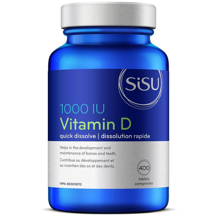 Sisu Vitamin D 1000 IU 400 tabs