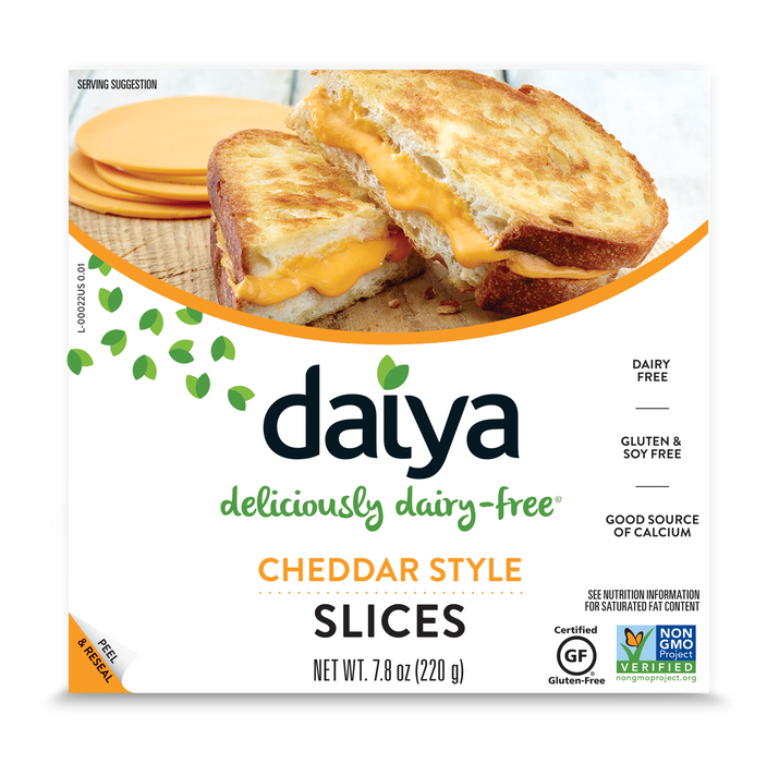 Daiya Slices Cheddar Style Dairy Free