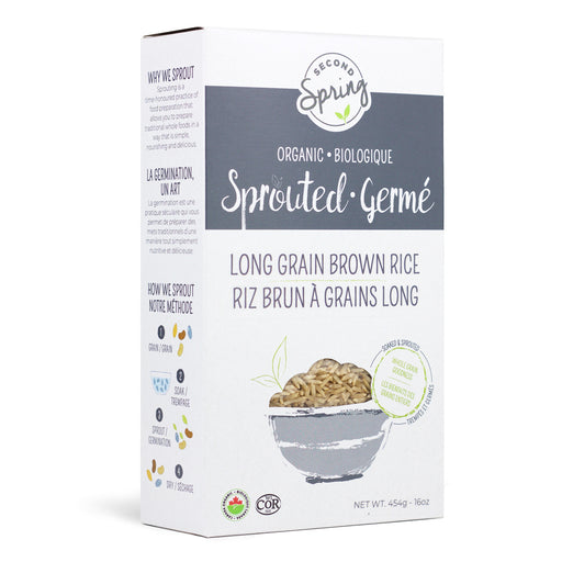 Second Spring Sprouted Long Grain Brown Rice 454g