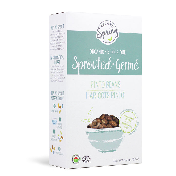 Second Spring Sprouted Pinto Beans 350g